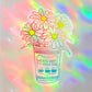 Bodega Flowers Rainbow Suncatcher