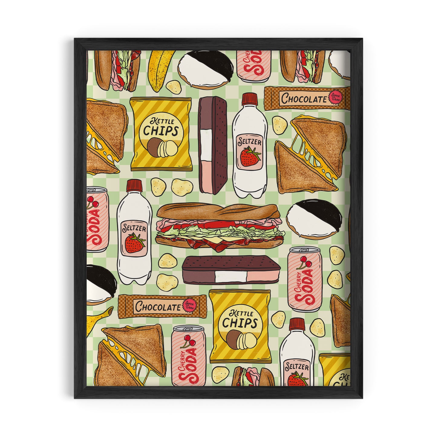 Bodega Snacks Art Print