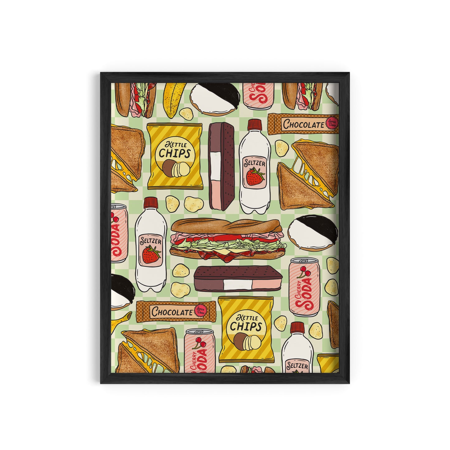 Bodega Snacks Art Print