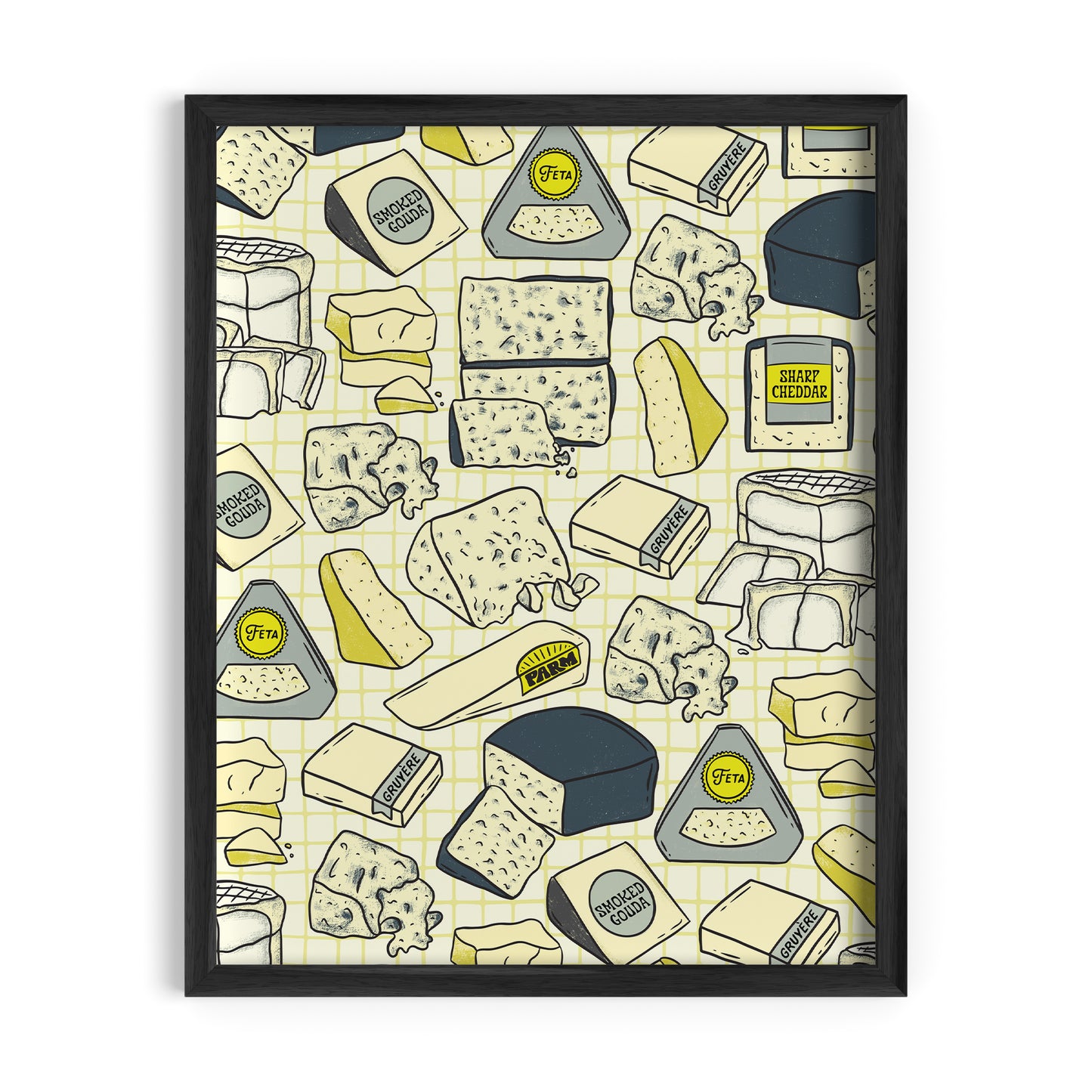 Cheese Please Art Print