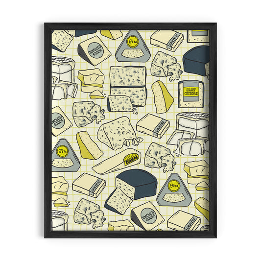 Cheese Please Art Print