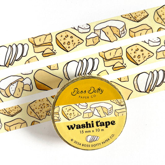 Cheese Please Washi Tape