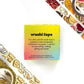 Cheese & Charcuterie Washi Tape Boxed Set