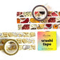 Cheese & Charcuterie Washi Tape Boxed Set