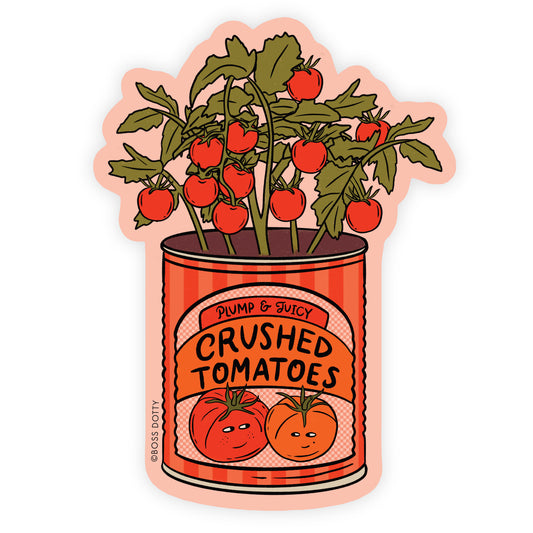 Crushed Tomatoes Sticker