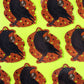Disco Crow Holographic Sticker