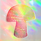 Disco Mushroom Suncatcher