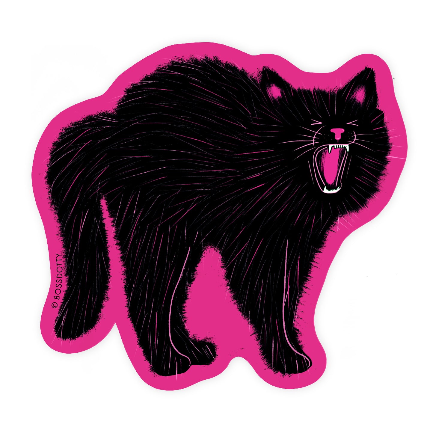 Halloween Cat Sticker