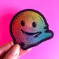 Melting Glitter Smile Sticker