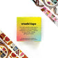 NYC Food & Pigeons Washi Tape Boxed Set