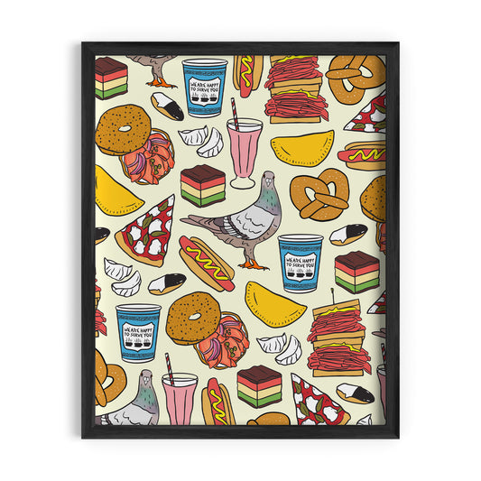 NYC Icons Art Print