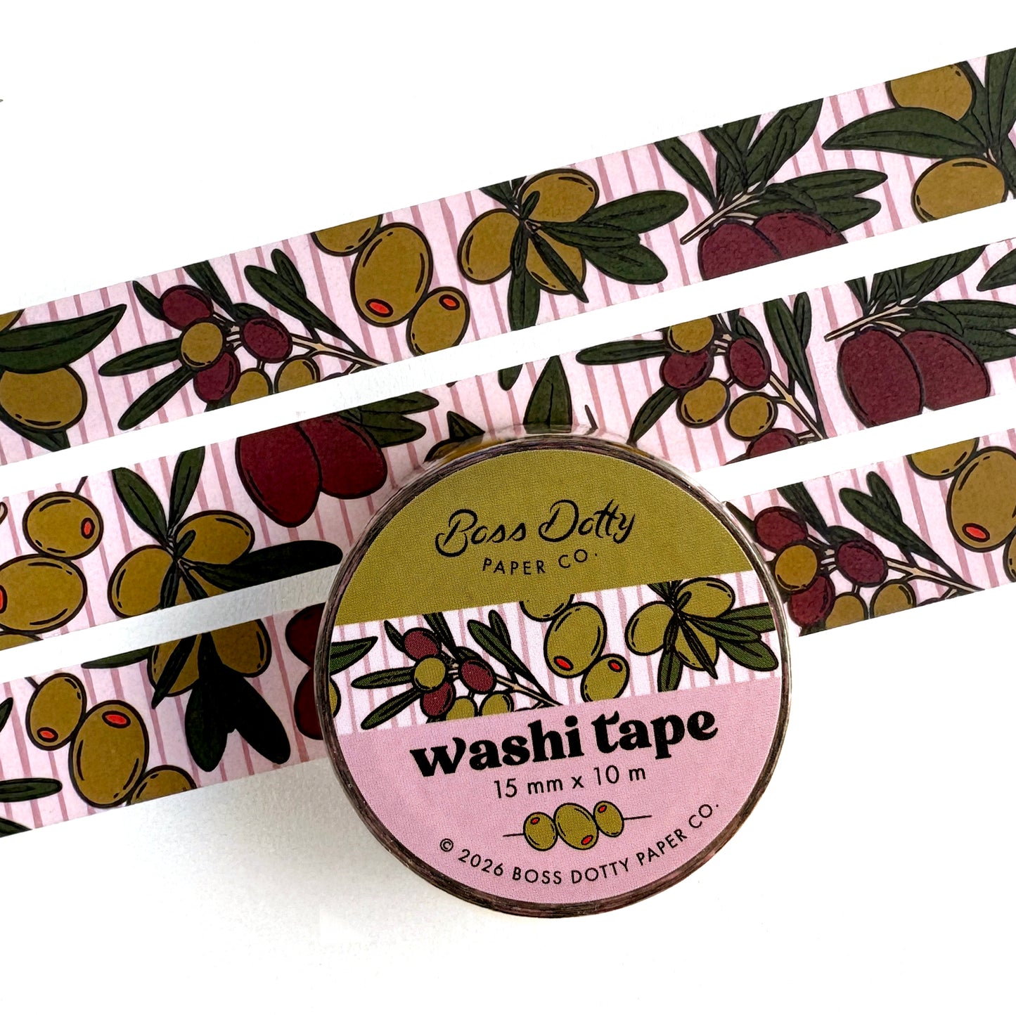 Olives Washi Tape