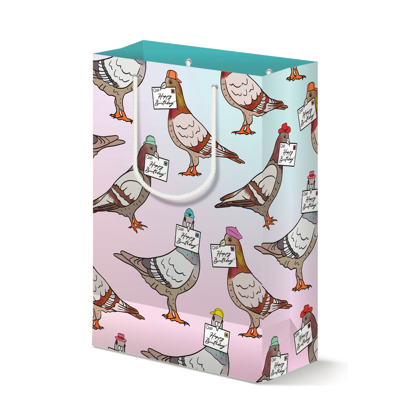 Pigeon Birthday Gift Bag