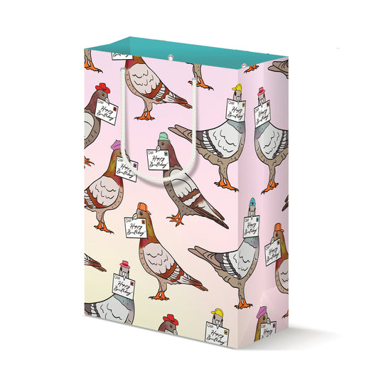 Pigeon Birthday Gift Bag