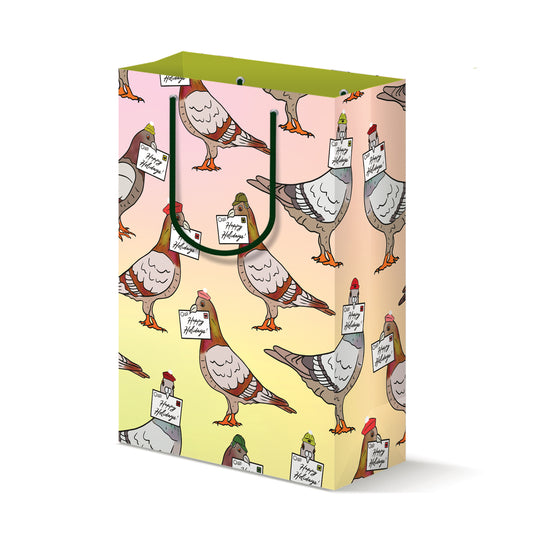 Pigeon Holiday Gift Bag