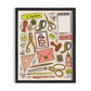 Stationery Supplies Art Print