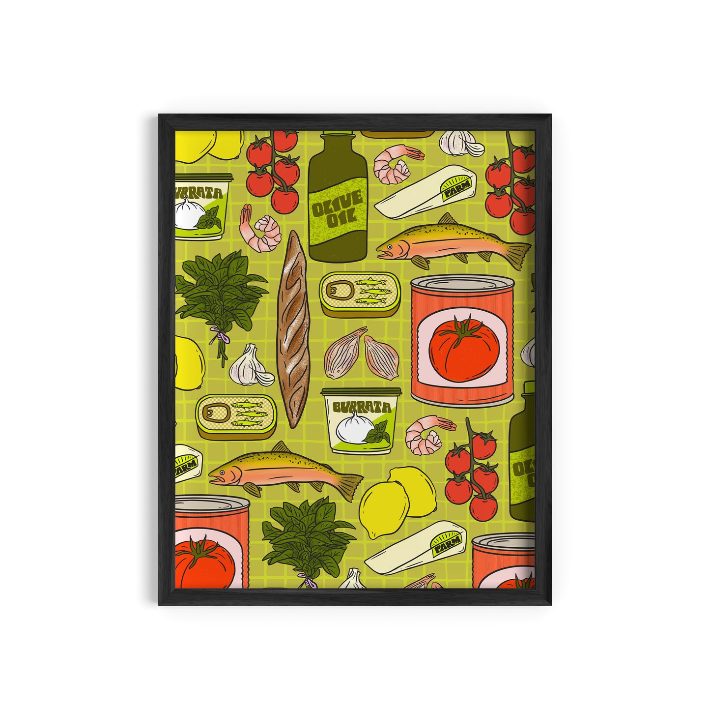 Sunday Dinner Art Print