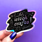 Witch Crafts Holographic Sticker