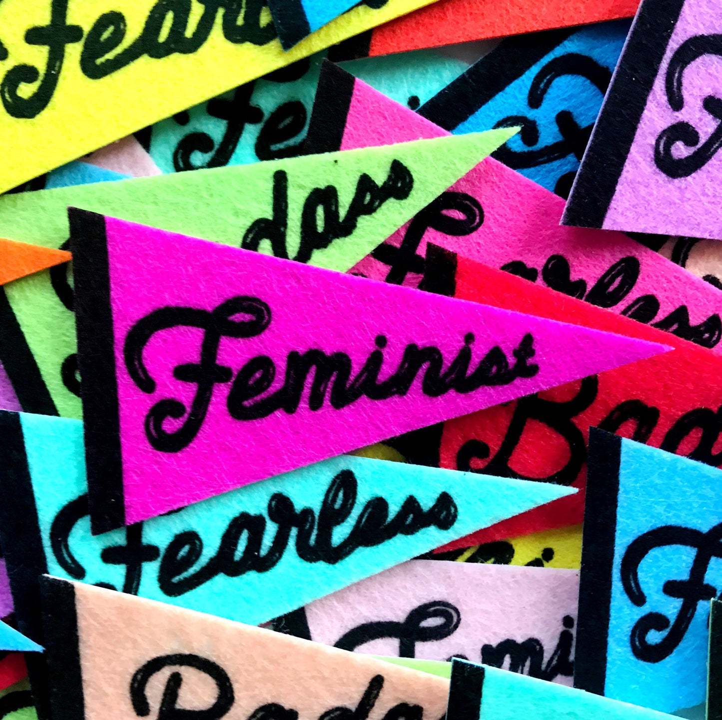 Feminist Pennant Sticker