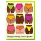 Sweet Cheeks Birthday Card