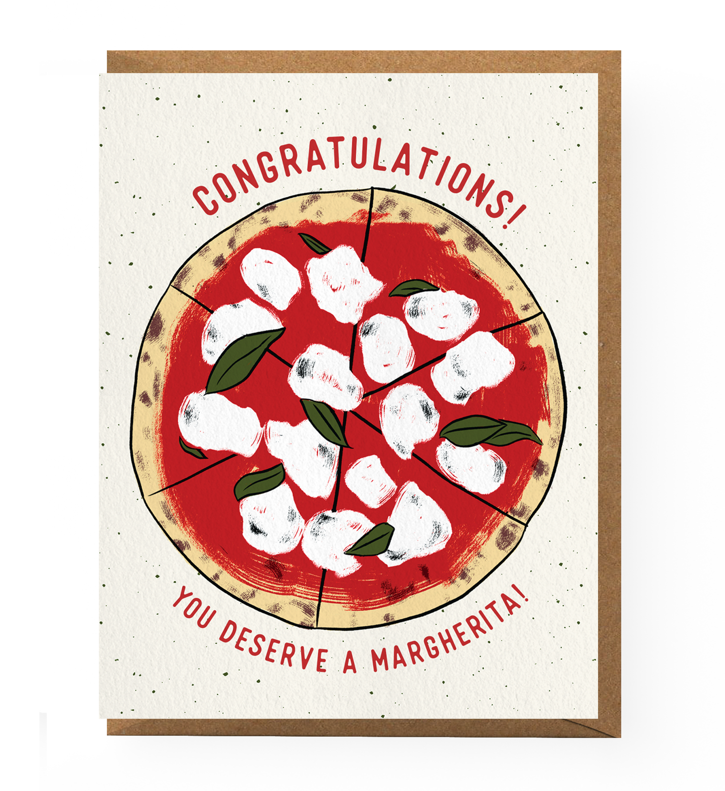 Margherita Pizza Congratulations