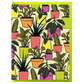 House Plant Pattern Greeting Card