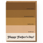 Paint Chip Father's Day Card