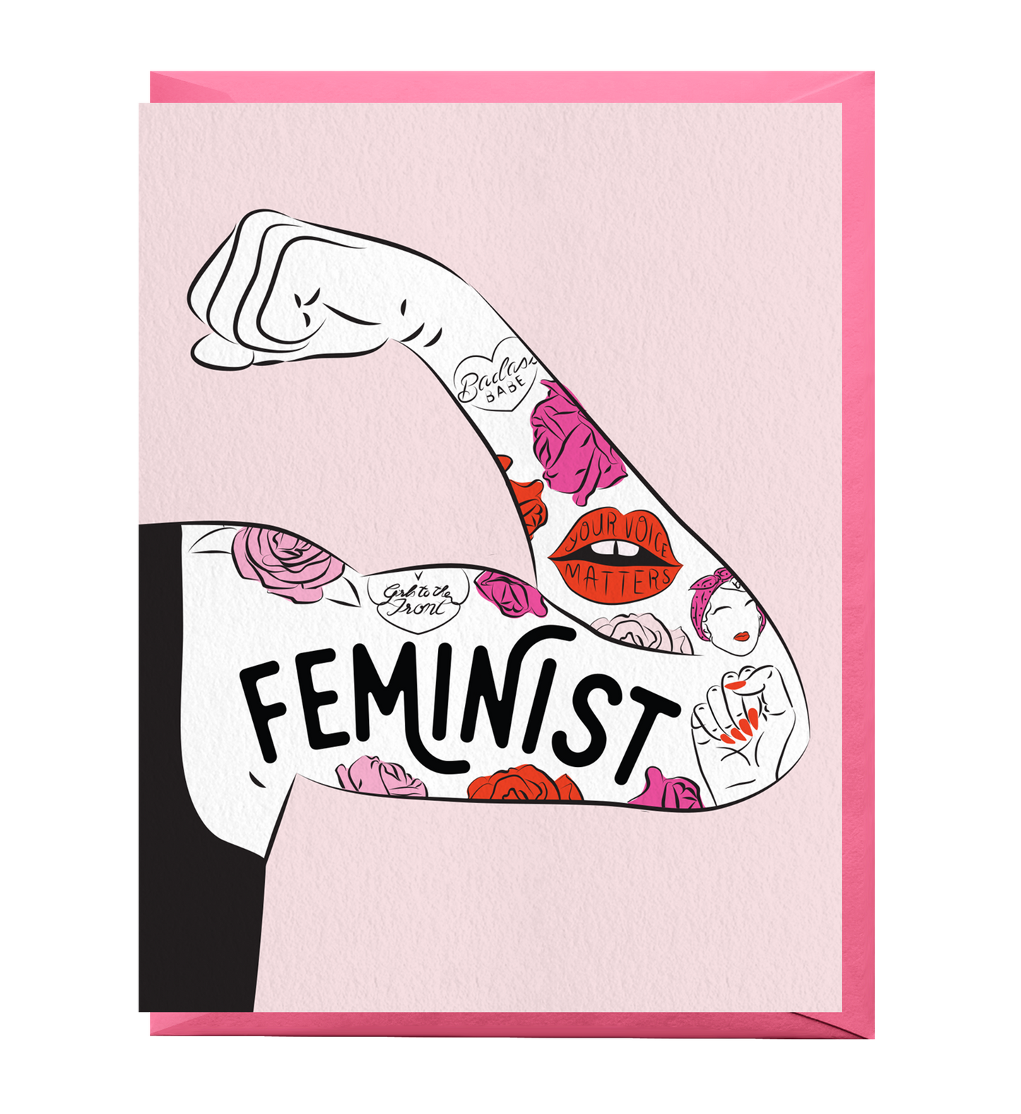 Feminist Tattoo Sleeve