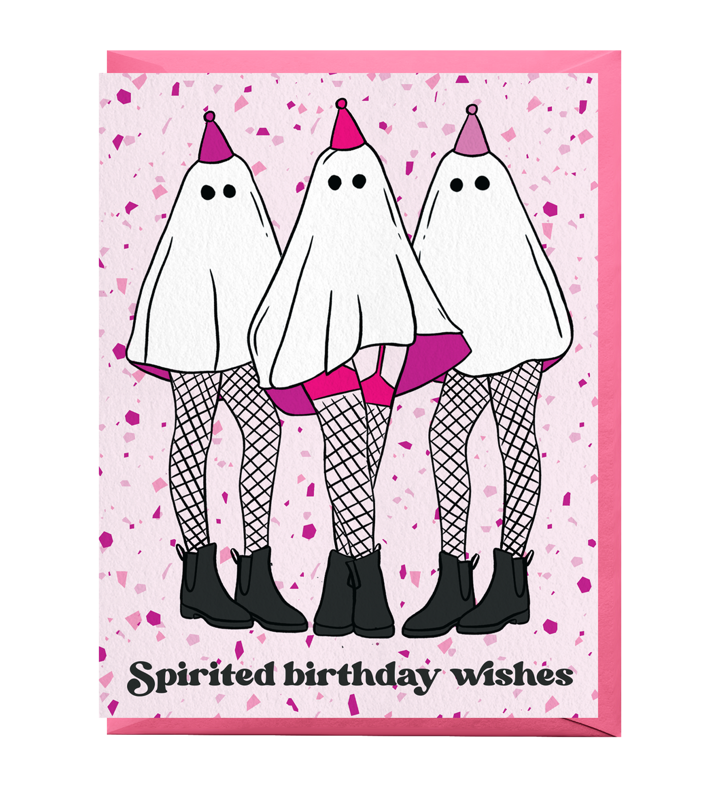 Ghost Birthday Card