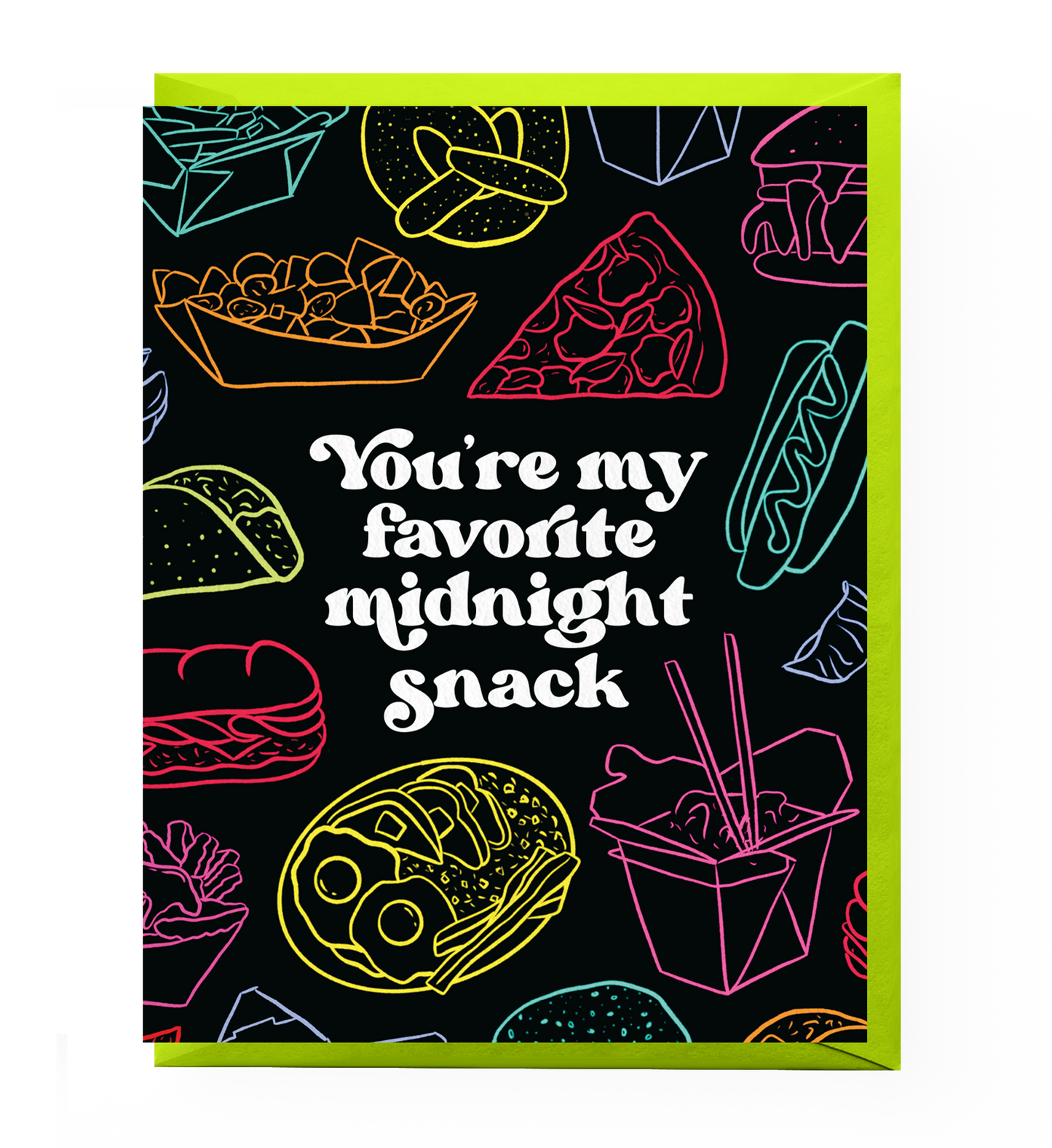 Midnight Snack Love Card