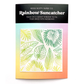 Botanicals Rainbow Suncatcher Sticker on backing card