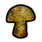 Disco Mushroom Glitter Sticker