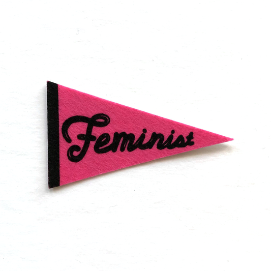 Feminist Pennant Sticker