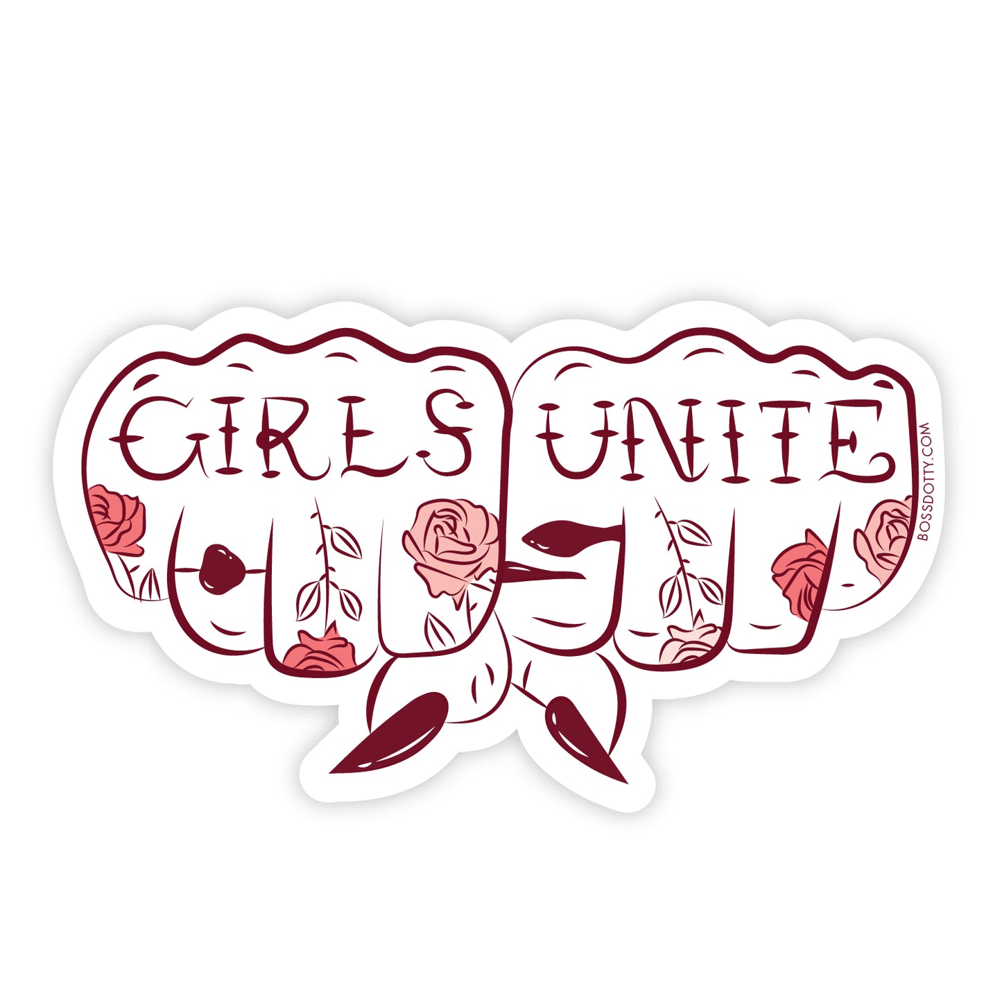 Girls Unite Sticker