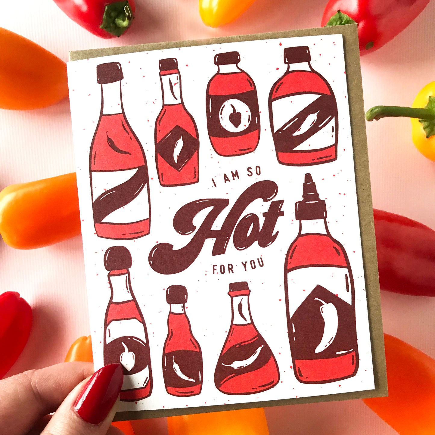 Hot Sauce Love Card