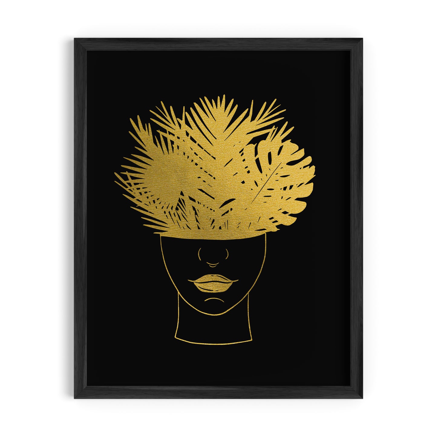 Plant Head Art Print