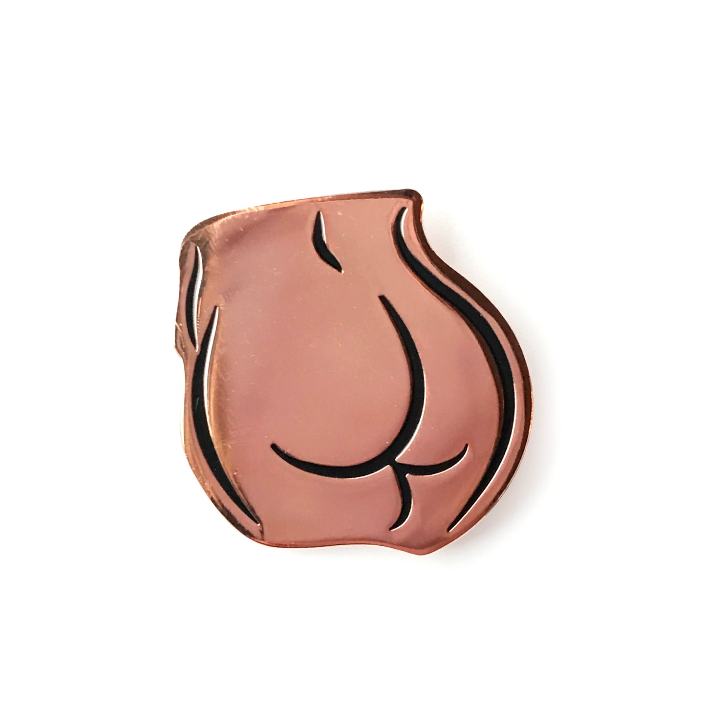Rose Gold Butt Pin