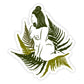 Venus in Ferns Sticker