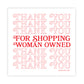 Woman Owned Sticker