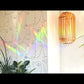 Rainbow Suncatcher Sticker demonstration video